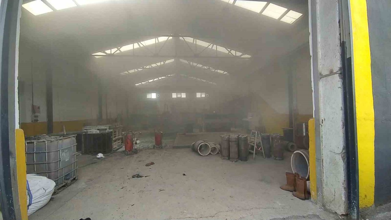 Çorum’daki bronz fabrikasındaki patlama