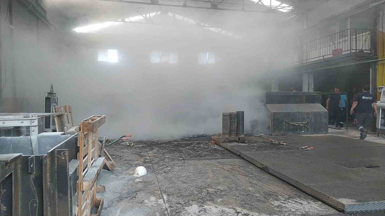 Çorum’daki bronz fabrikasındaki patlama