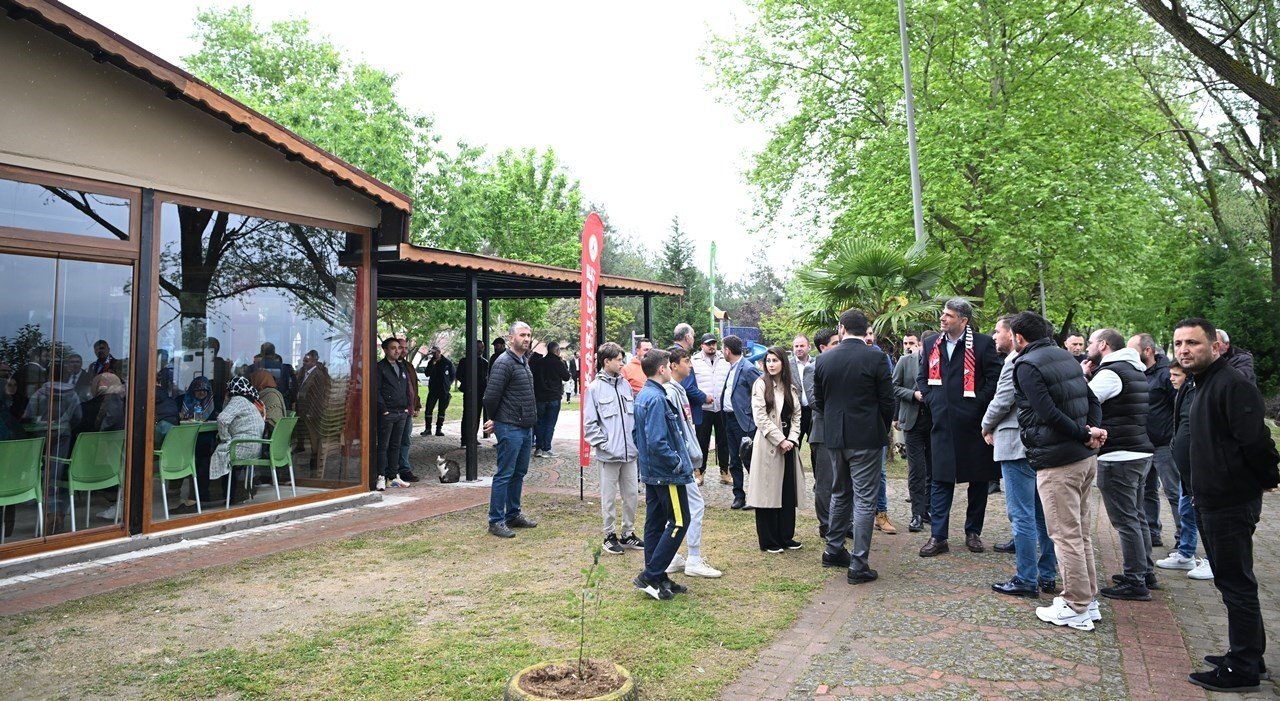 Eşmespor lokali hizmete açıldı