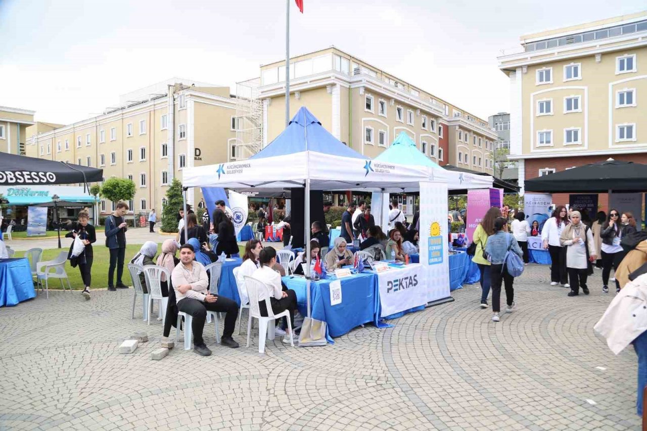 Yarının insan kaynağı gençler 100’e yakın firma ile bir araya geldi
