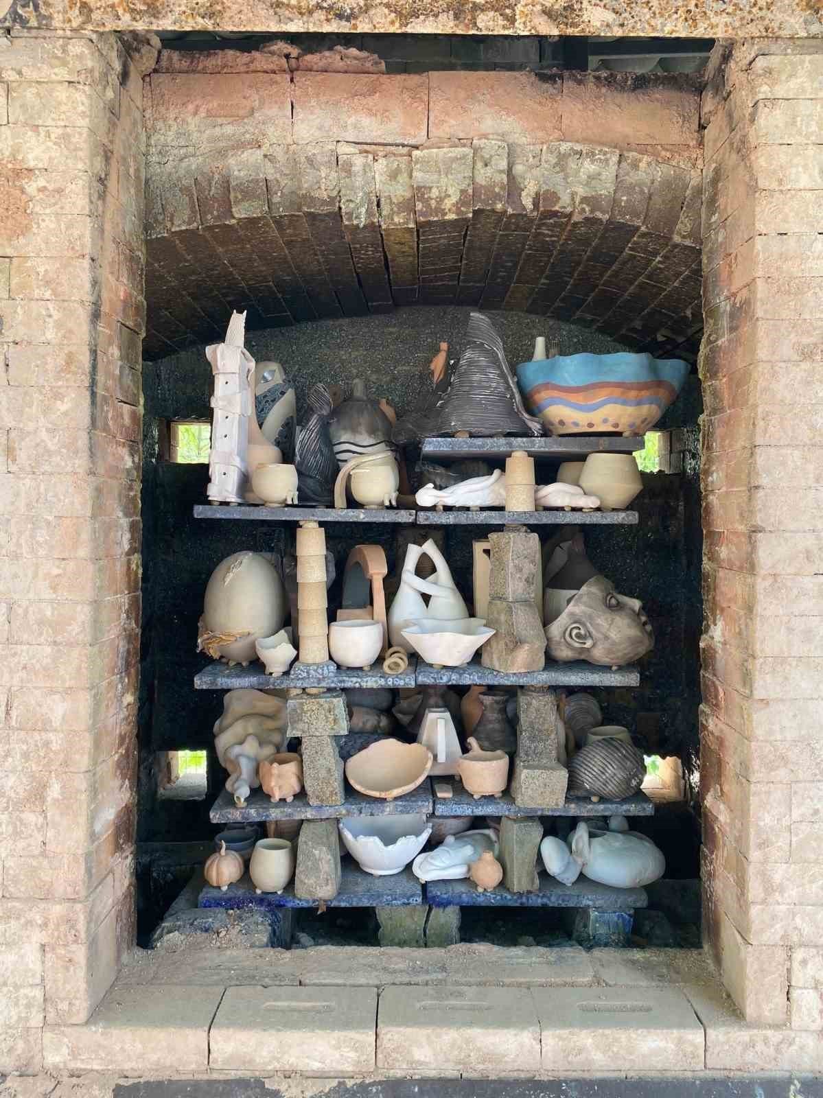 NEVÜ Avanos Fırın Parkı’nda ’Tuz Pişirimi Çalıştayı’ düzenlendi