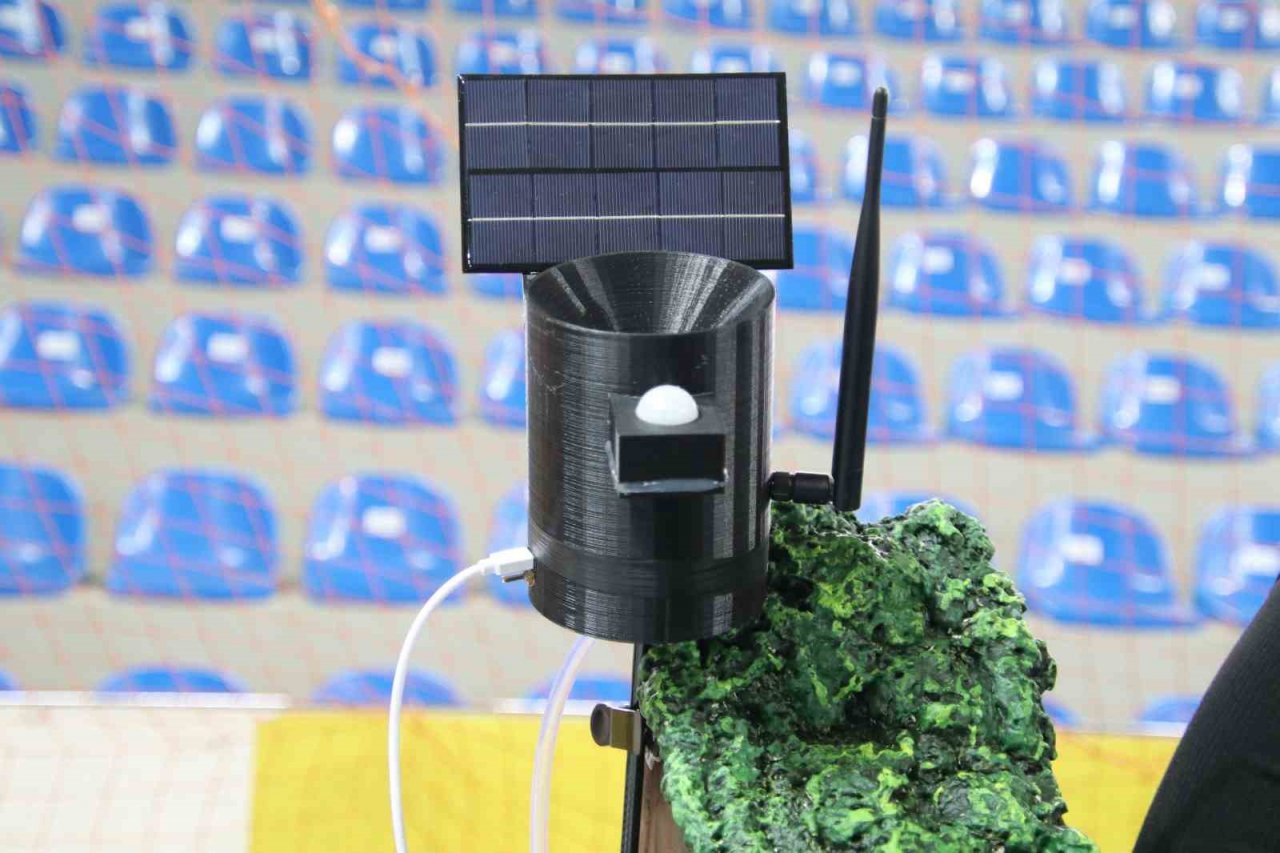 Rize’deki ROBOTEK Yarışmasında hazırlanan doğal afet projesi ilgi odağı oldu