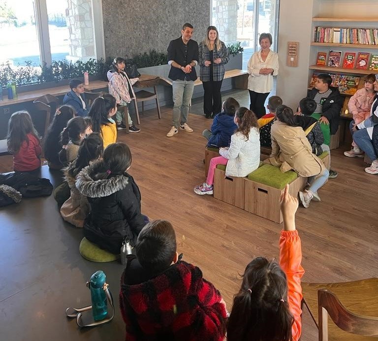 Salihli’de çocuklar jeotermal ile buluşuyor