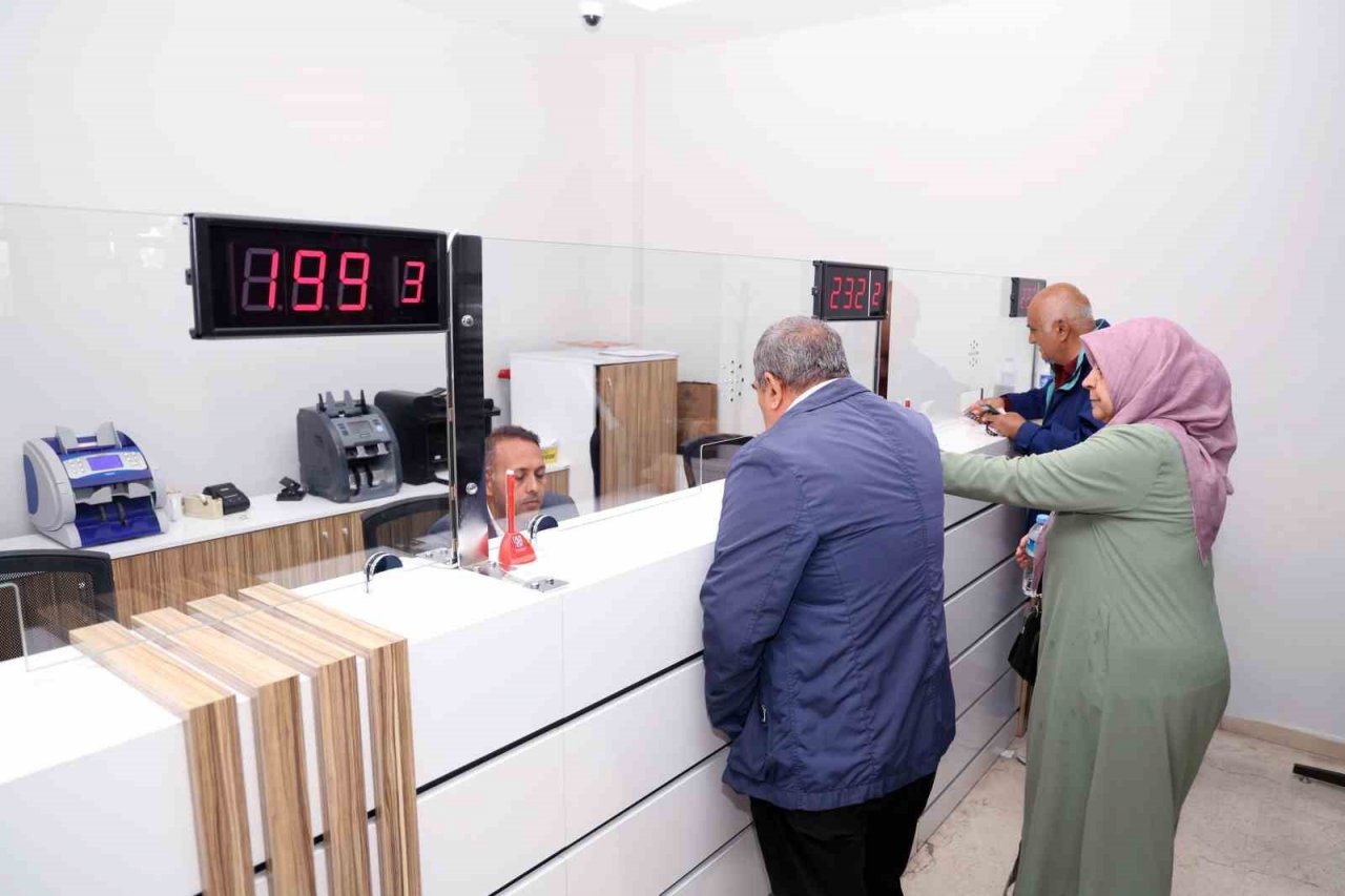 Talas Belediyesi’nde vergi mesaisi