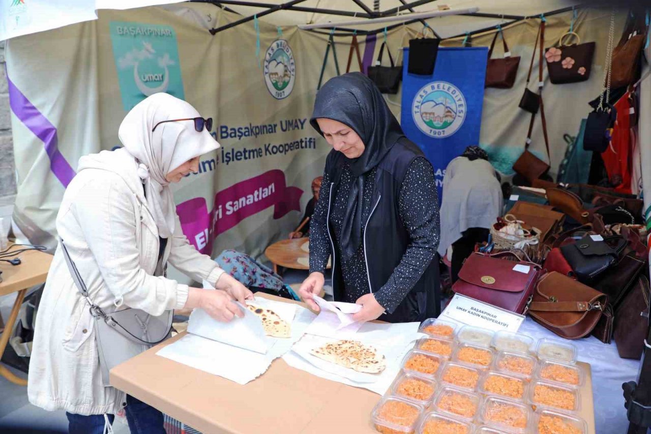 Talas’ın Kadın Kooperatifleri Türk Mutfağı Etkinliklerinde