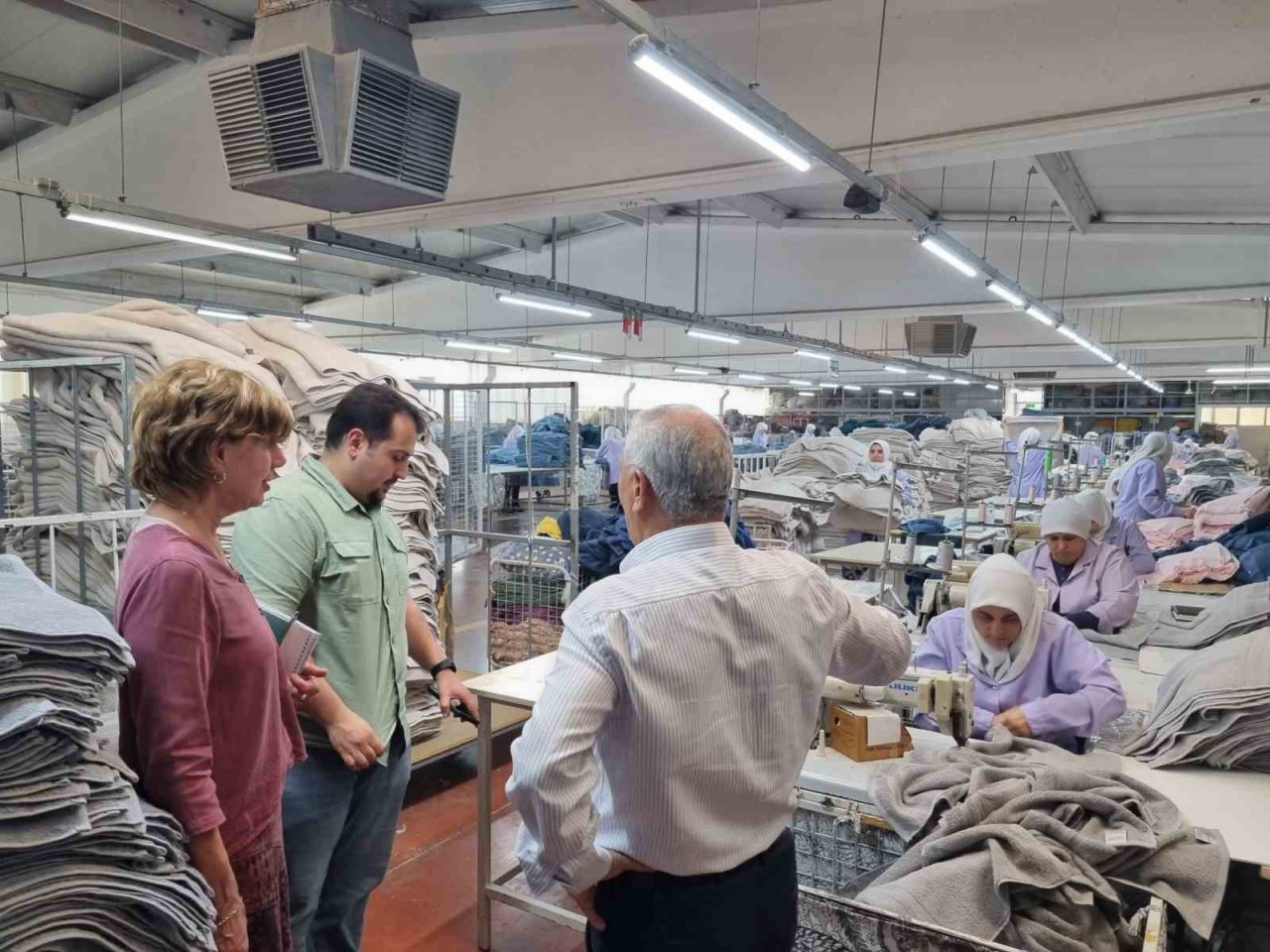 Denizli OSB, Uluslararası Çalışma Örgütü temsilcilerini ağırladı