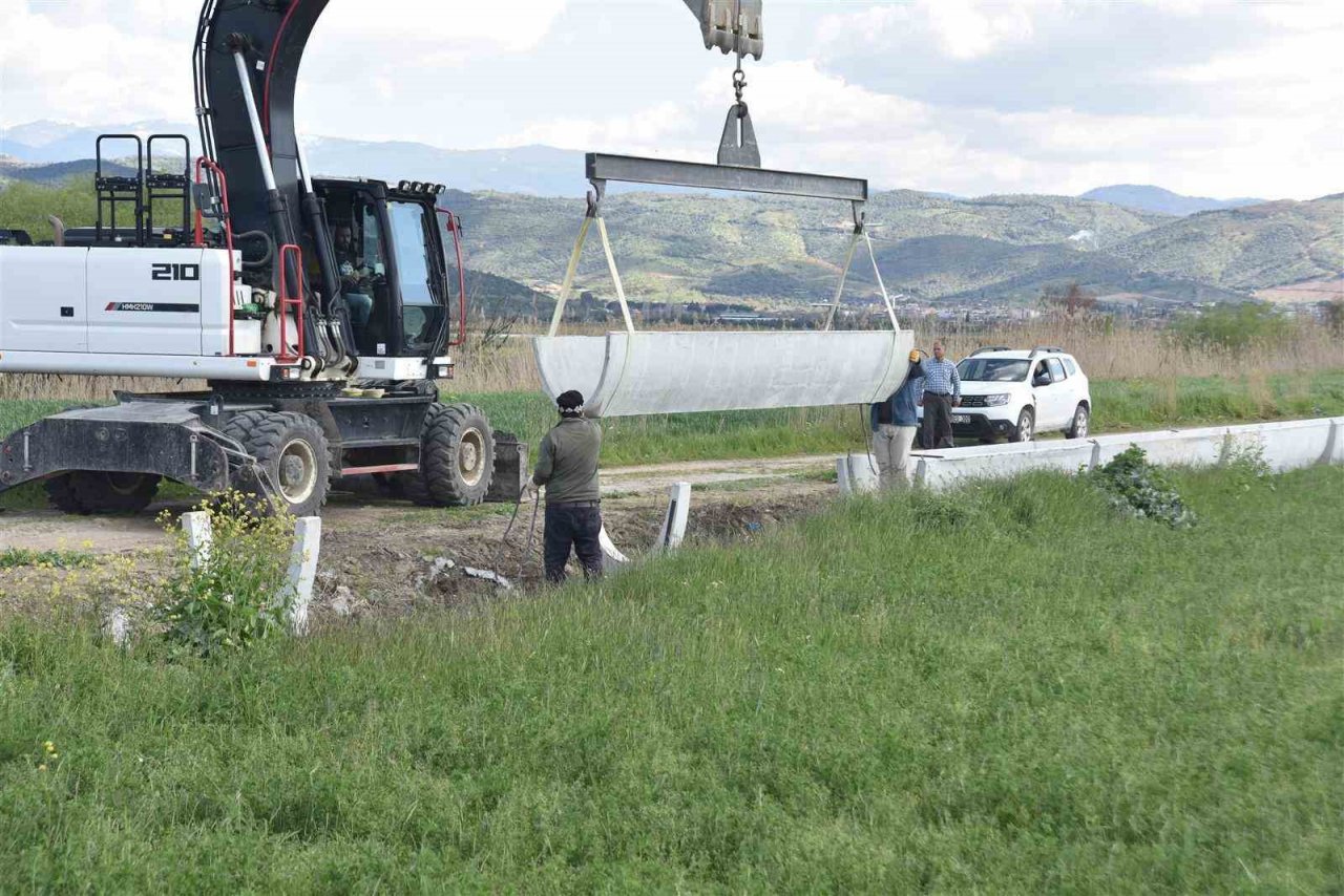 Yenipazar Dalama Sulaması’nda yenileme çalışmaları devam ediyor