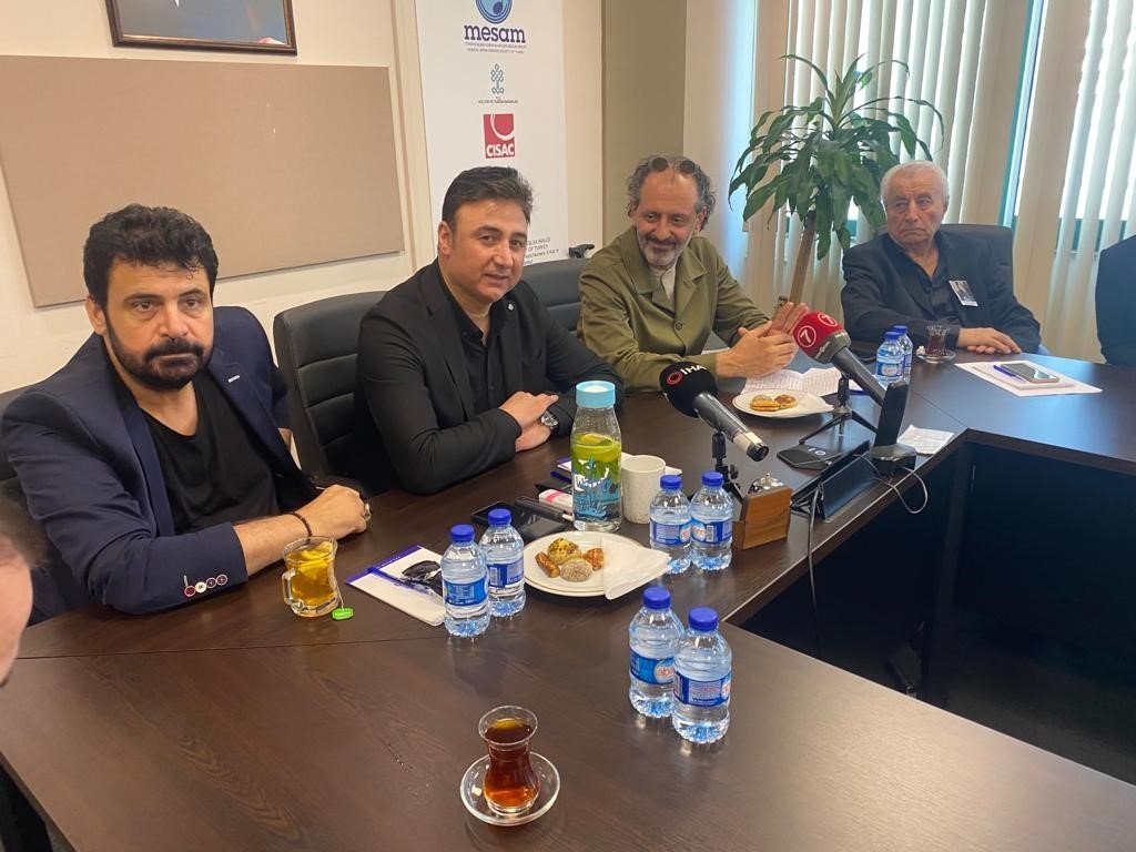 Sanatçı Yücel Arzen, TBMM’ye MESAM’dan uğurlandı