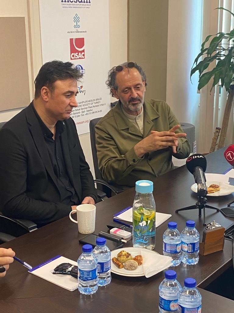 Sanatçı Yücel Arzen, TBMM’ye MESAM’dan uğurlandı