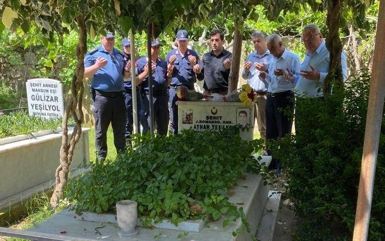 Aydın’da jandarma ekipleri şehit ailelerini yalnız bırakmıyor