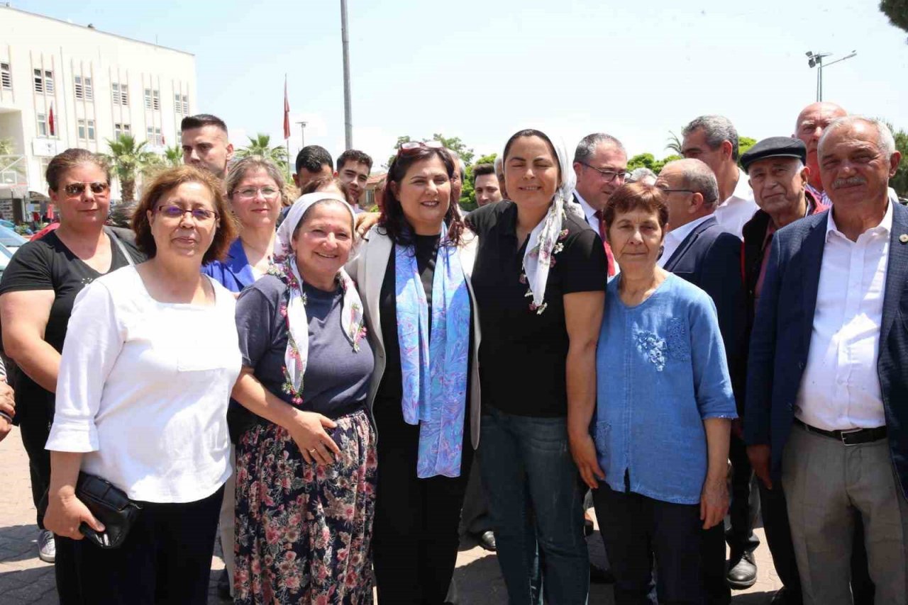 Başkan Çerçioğlu, Sultanhisar Pazarı’nı ziyaret etti