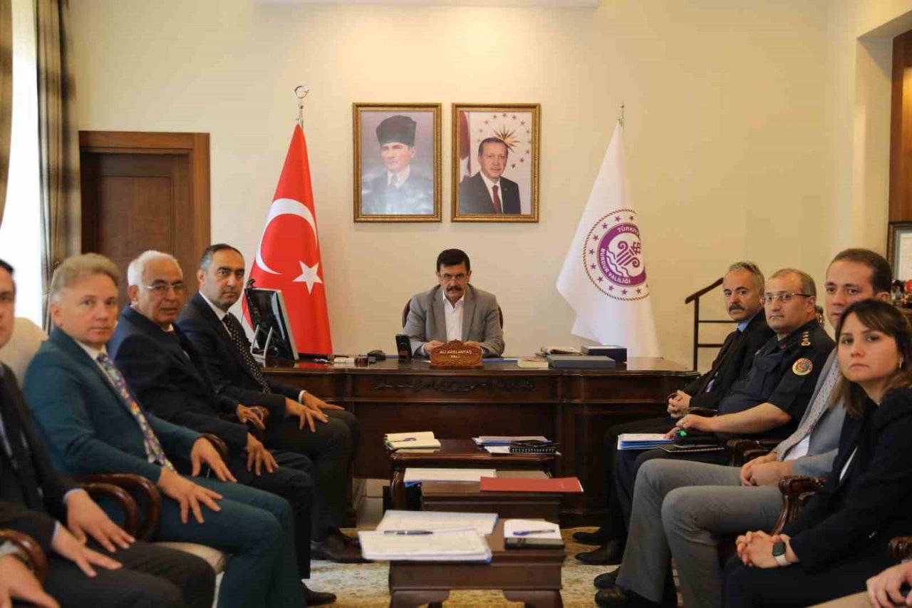 Burdur’da Seçim Güvenliği Toplantısı gerçekleştirildi