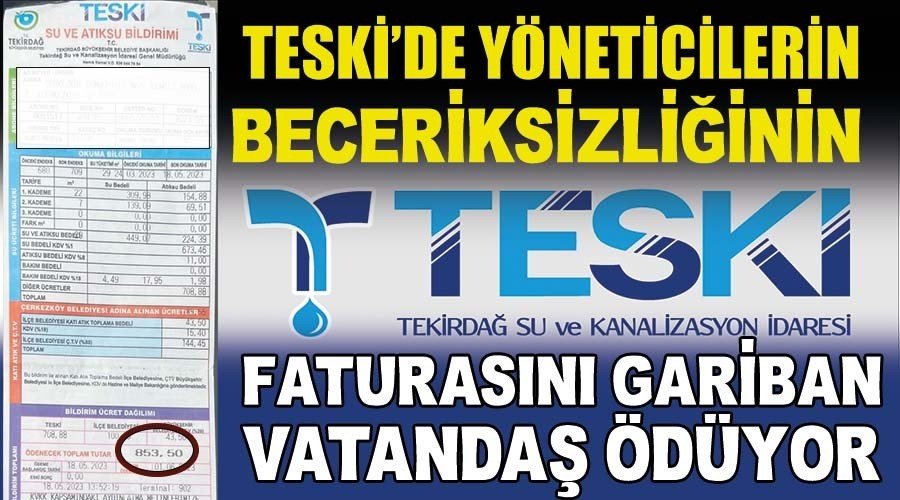 CHP’li Belediye’nin fatura kurnazlığı: Geç okuyup yüksek kademeden fatura düzenliyor