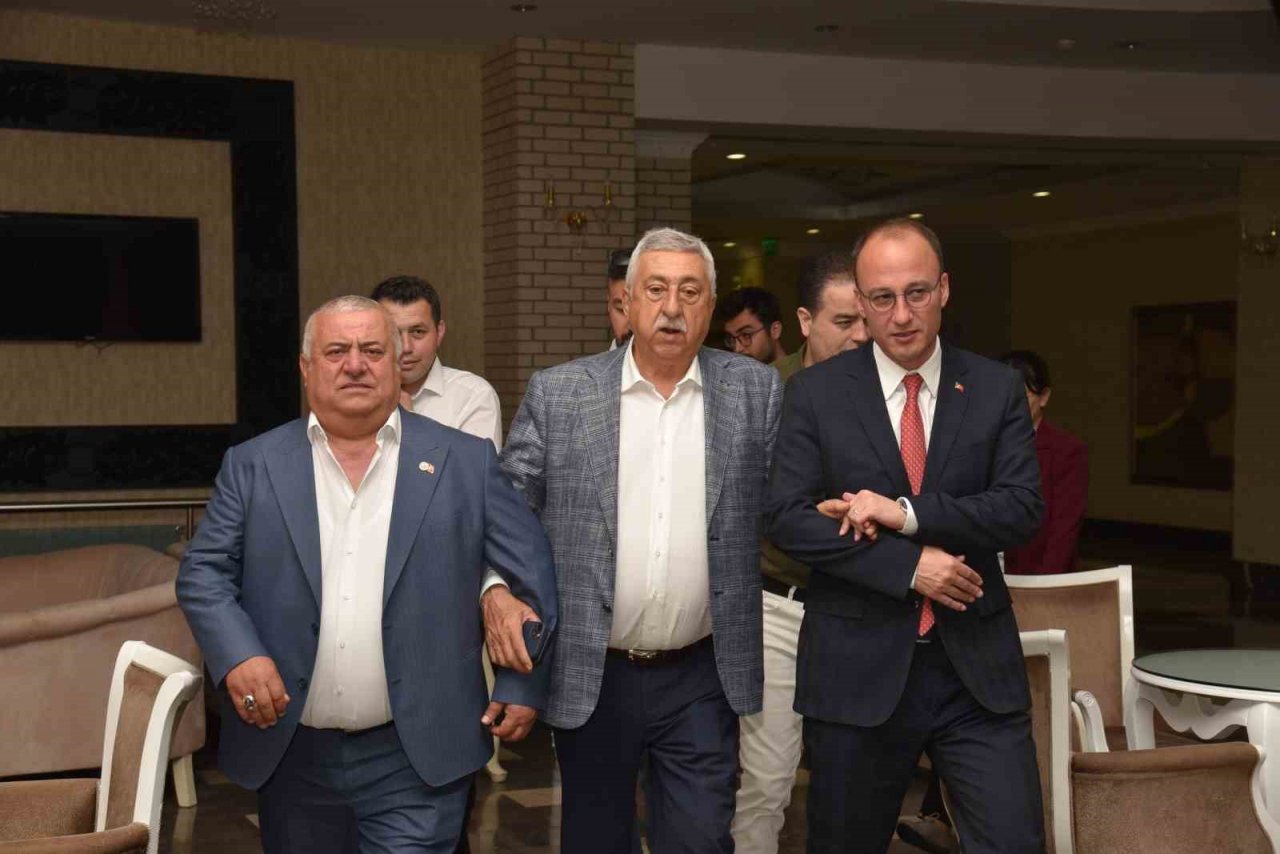 Denizli esnaf odası başkanları ekonomik gelişmeleri değerlendirdi