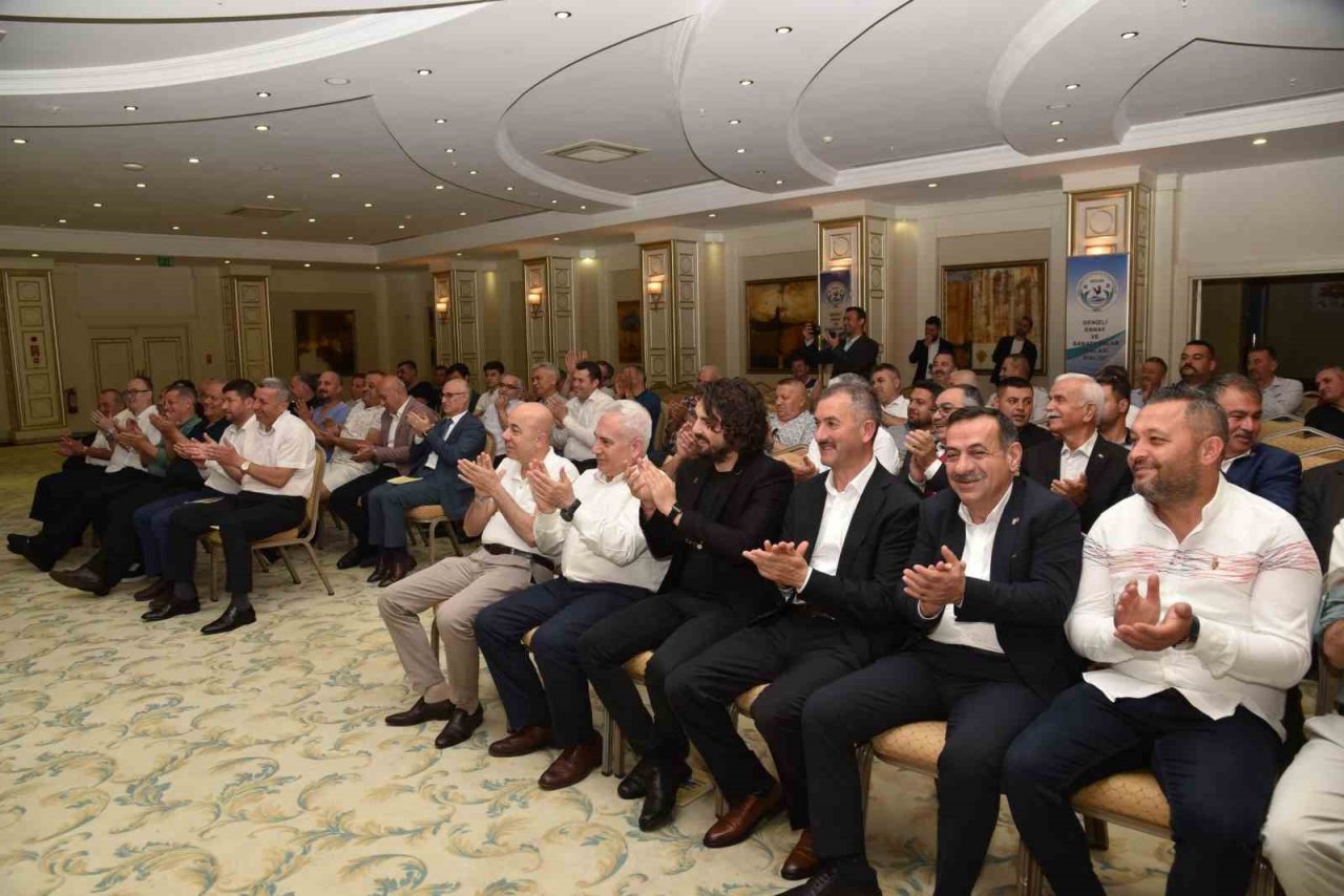 Denizli esnaf odası başkanları ekonomik gelişmeleri değerlendirdi