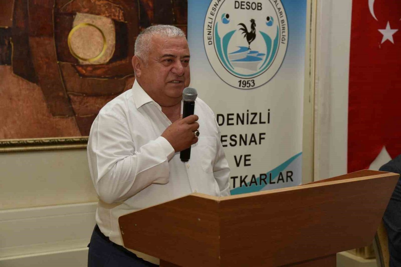 Denizli esnaf odası başkanları ekonomik gelişmeleri değerlendirdi