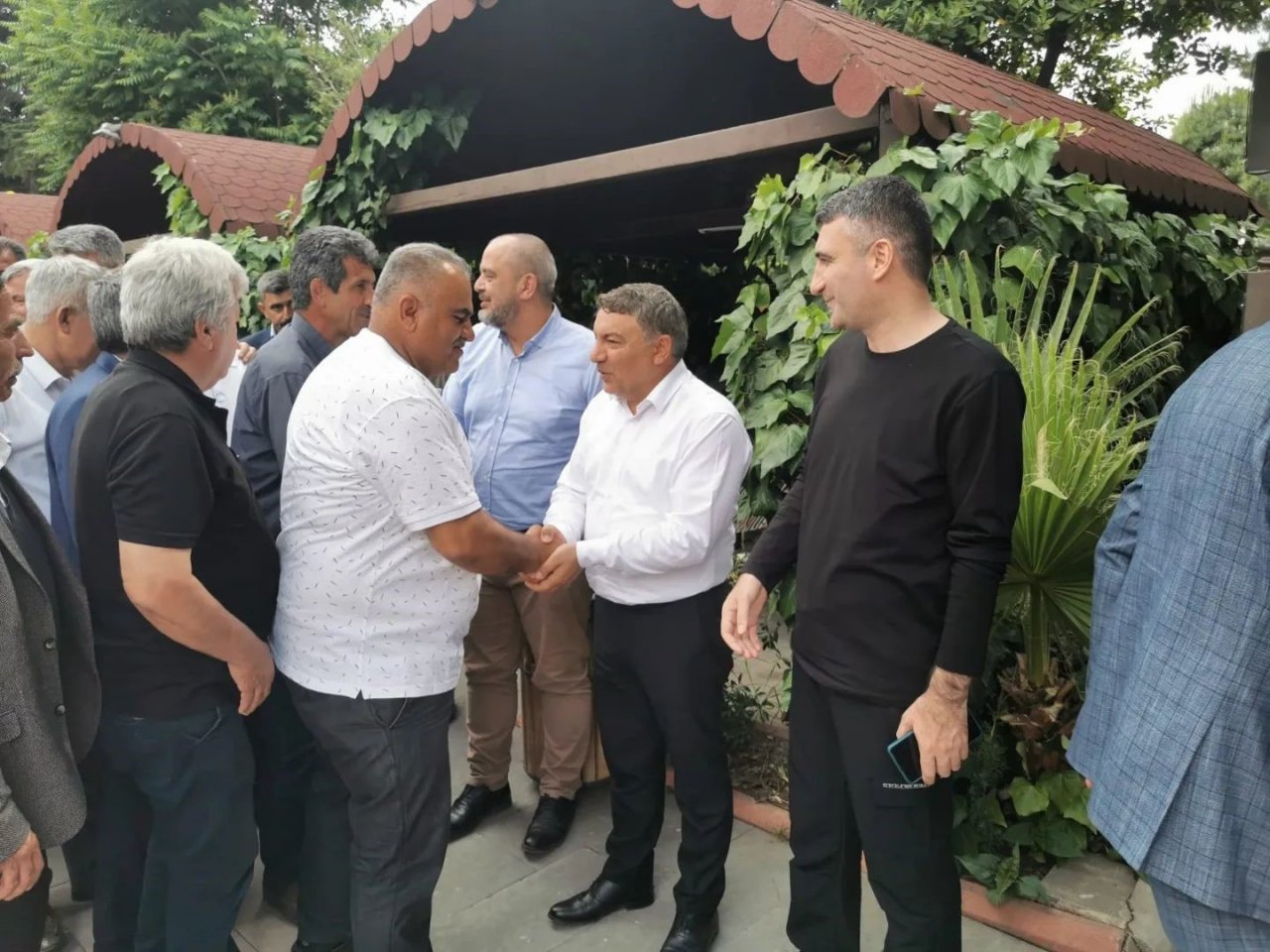 Başkan Şayir deprem bölgesinde