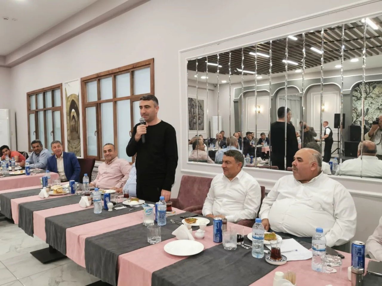 Başkan Şayir deprem bölgesinde