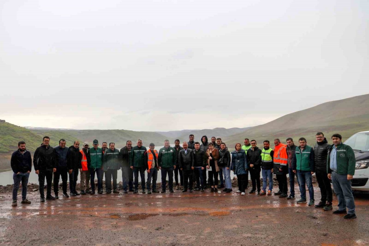 DSİ Bölge Müdürü Yavuz, dev projeleri inceledi