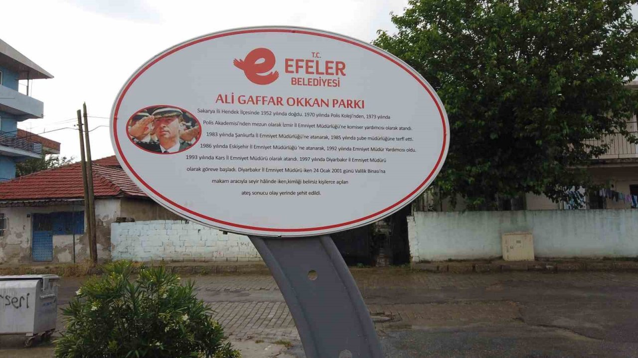 Efeler Belediyesi Ali Gaffar Okkan Parkı’nı yeniledi