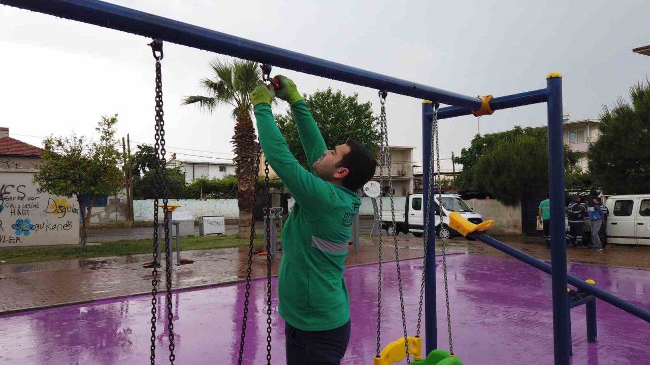 Efeler Belediyesi Ali Gaffar Okkan Parkı’nı yeniledi