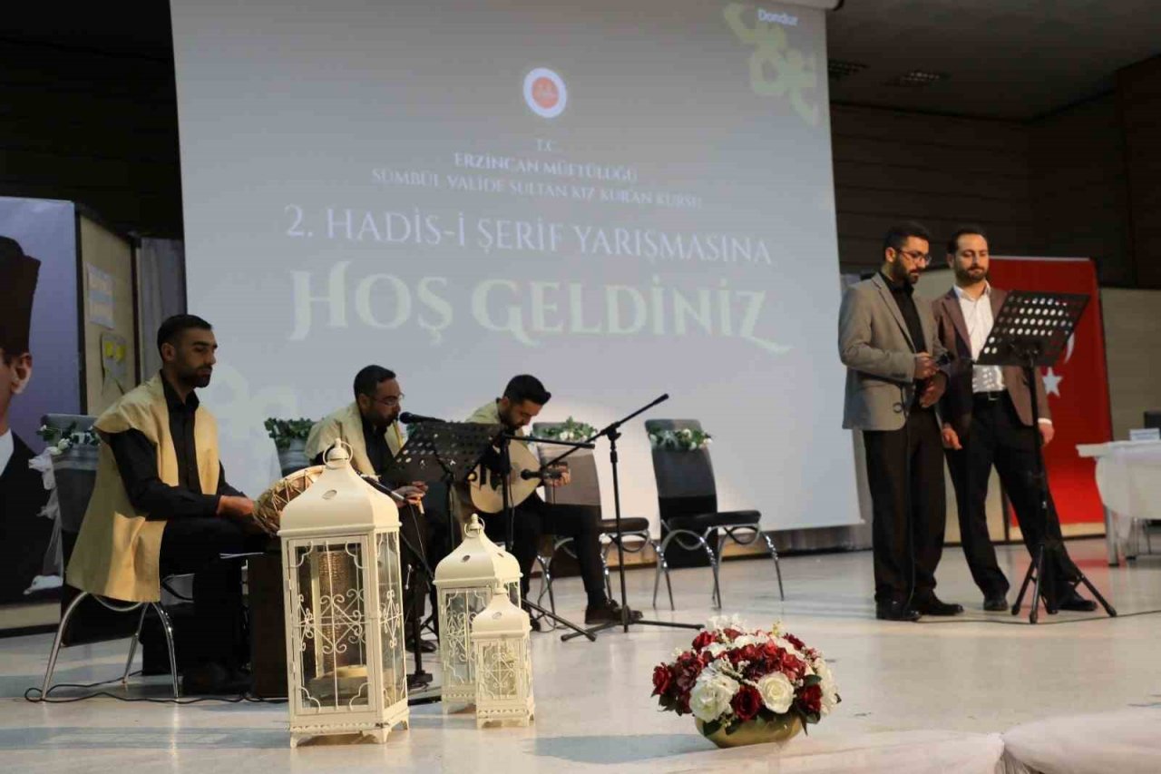 Erzincan’da Hadis-i Şerif Yarışması düzenlendi