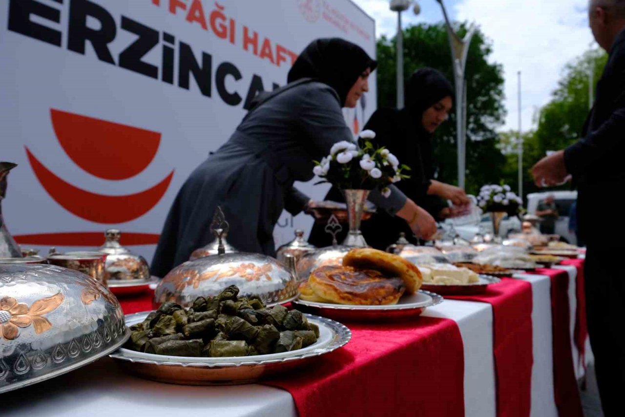 Erzincan’ın kadim mutfak lezzetleri tanıtıldı