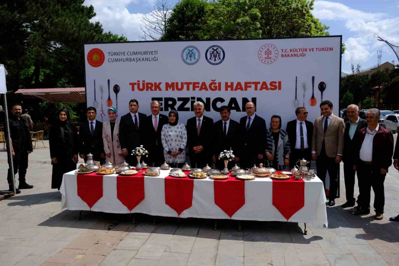 Erzincan’ın kadim mutfak lezzetleri tanıtıldı