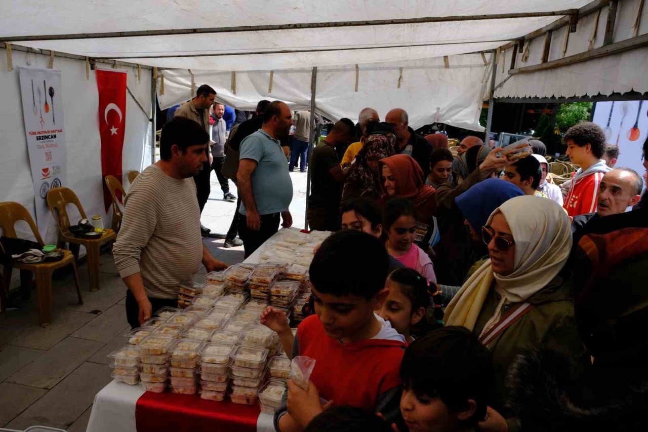 Erzincan’ın kadim mutfak lezzetleri tanıtıldı