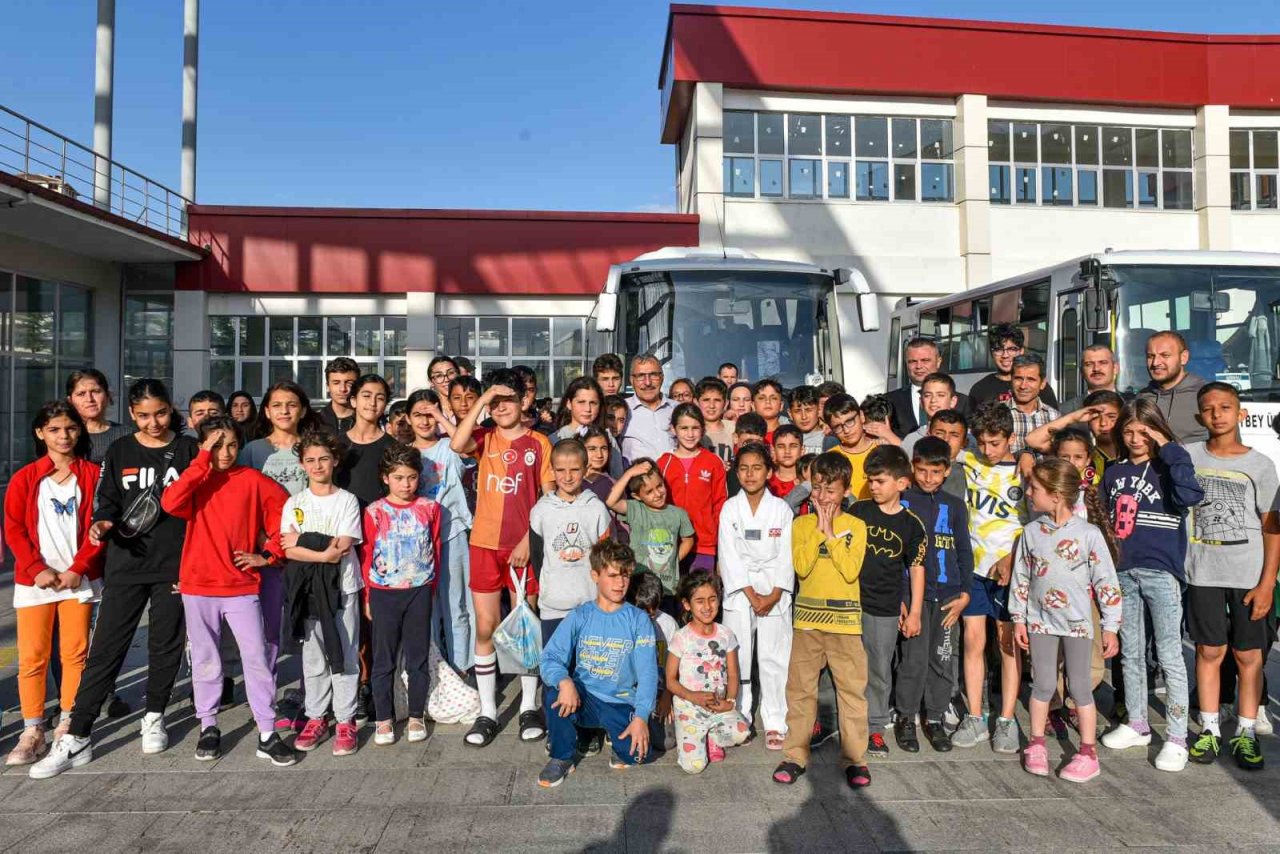 KMÜ’nün ‘Haydi Gel Spor Yapalım’ projesine çocuklar yoğun ilgi gösterdi