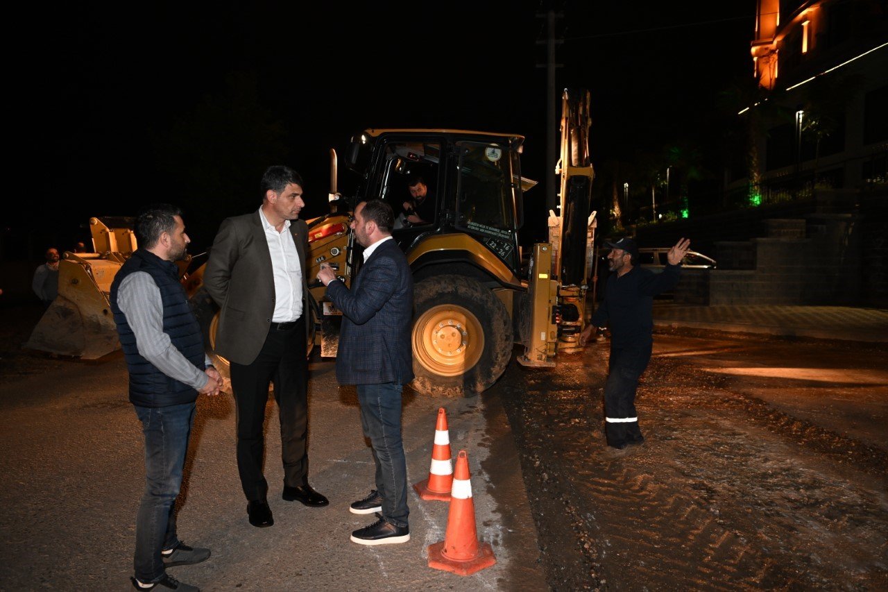 Akyol Sokağa 350 ton asfalt