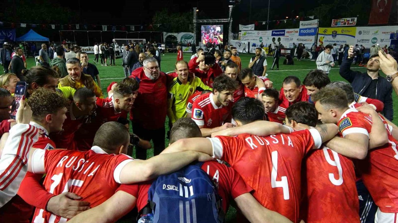 Uluslararası Mini Futbol Dünya Şampiyonası’nda şampiyon Rusya