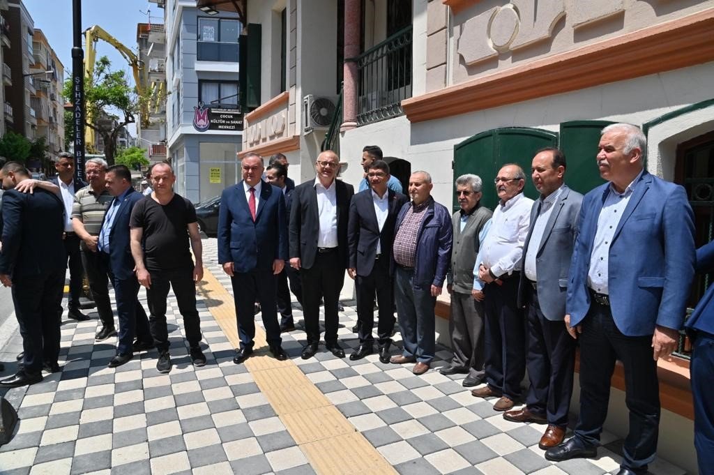 Başkan Ergün çalışmaları yerinde inceledi