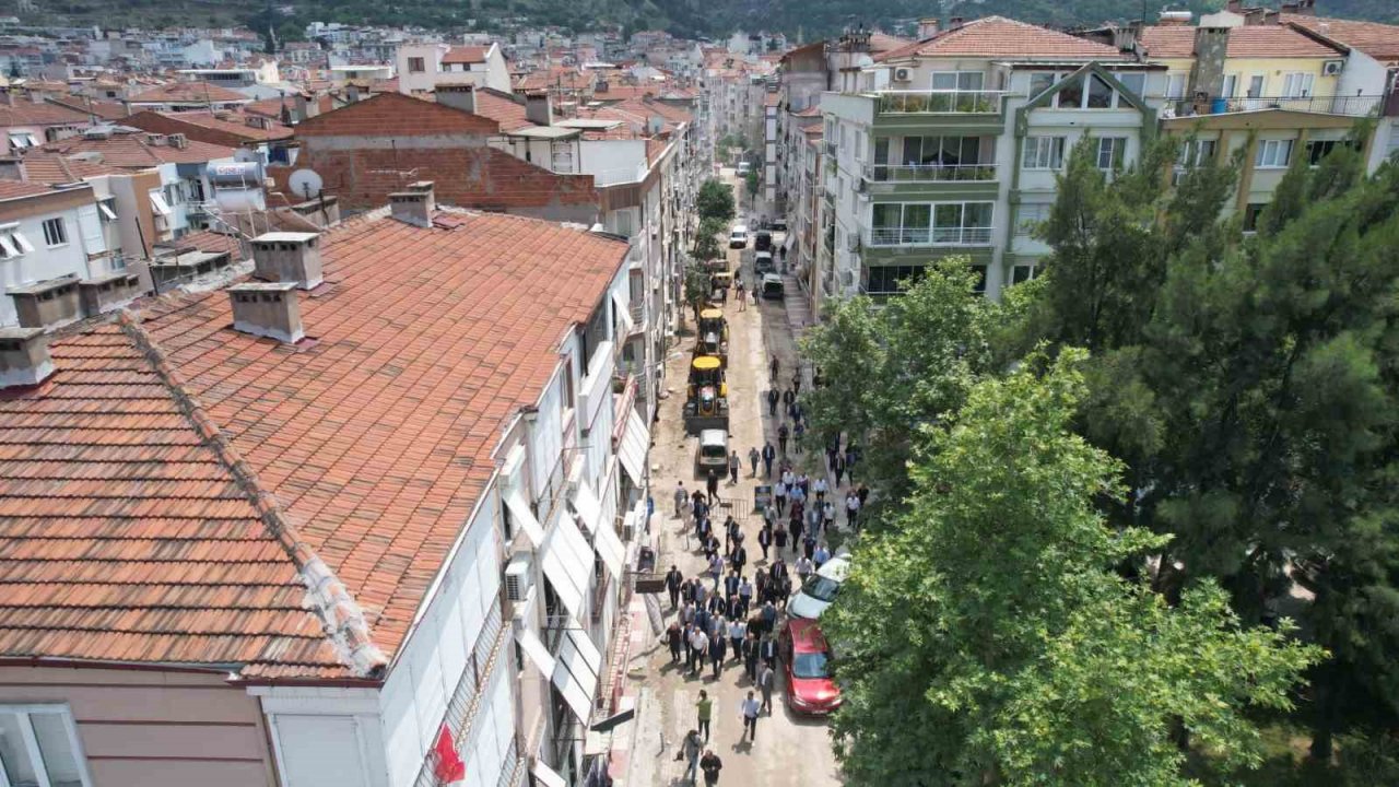 Başkan Ergün çalışmaları yerinde inceledi