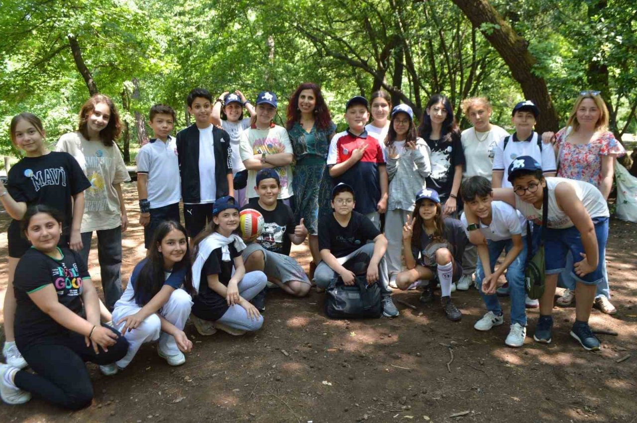 Marmaris’te ekoloji için buluşan öğrenciler doğa içinde çevreyi tanıdı