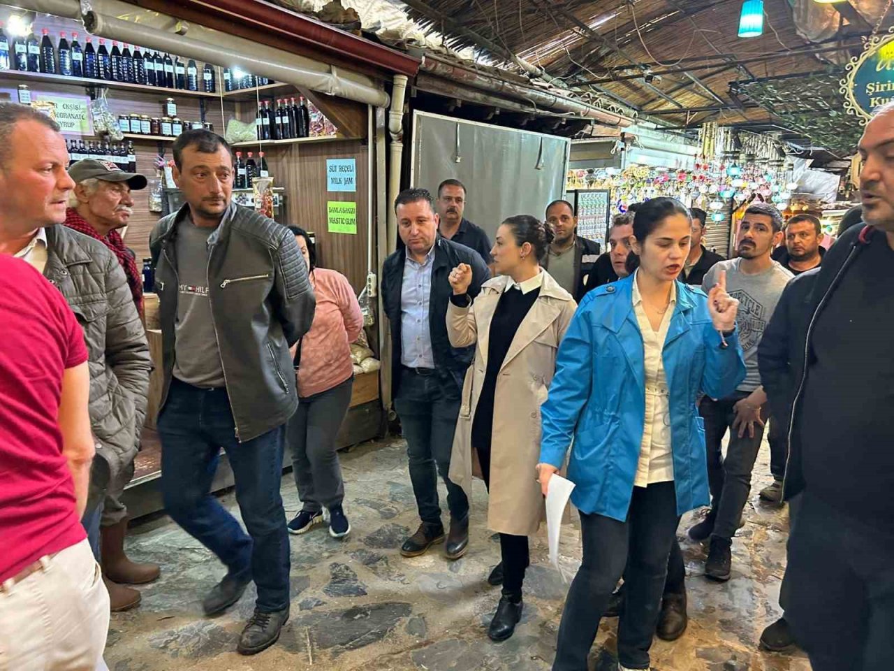 Şirince’nin tarihi çarşısında yenileme çalışmaları başladı