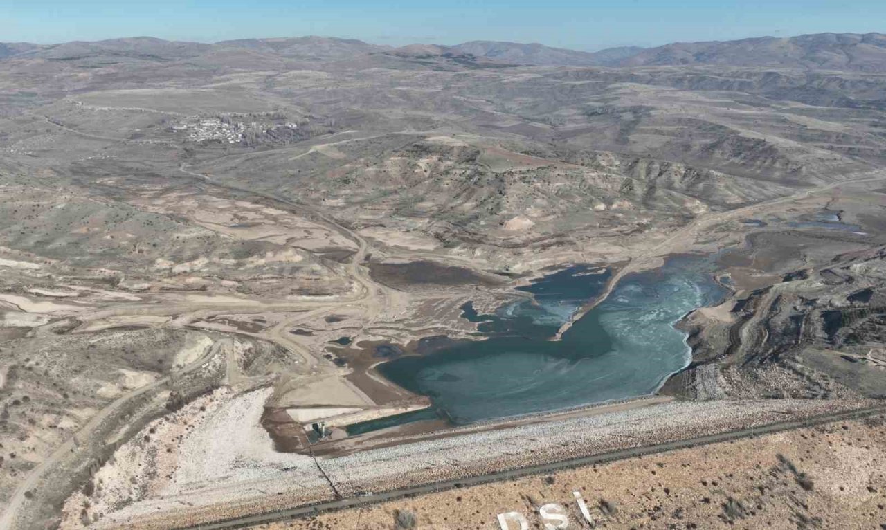 Sevindiren manzara, çöle dönmüştü adeta yeniden doldu taştı