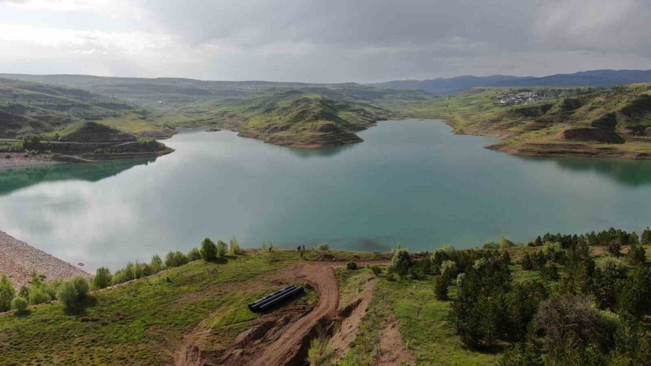 Sevindiren manzara, çöle dönmüştü adeta yeniden doldu taştı