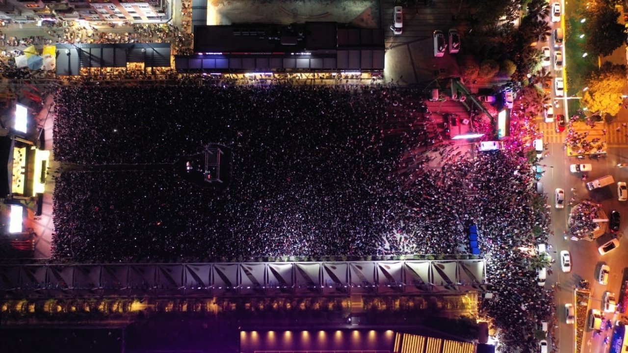 Son yılların en coşkulu gençlik konseri Aydın’da gerçekleşti