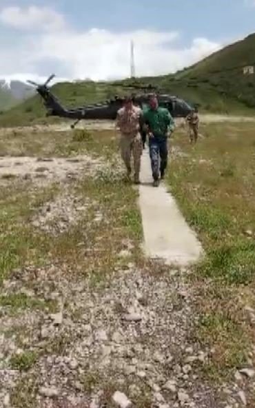 Tunceli’de mantar toplarken kaybolan vatandaşlar, dron ve askeri helikopterle bulundu