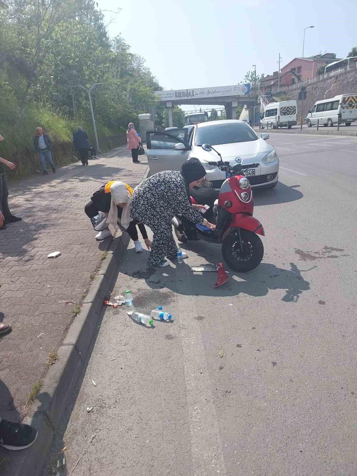 Kdz. Ereğli’de trafik kazası: 1 yaralı