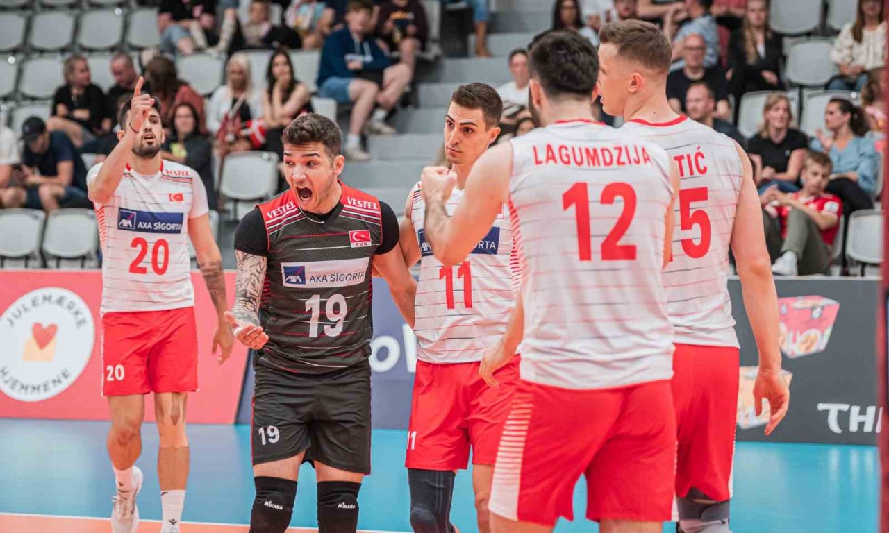 CEV Avrupa Altın Ligi: Danimarka: 0 - Türkiye: 3