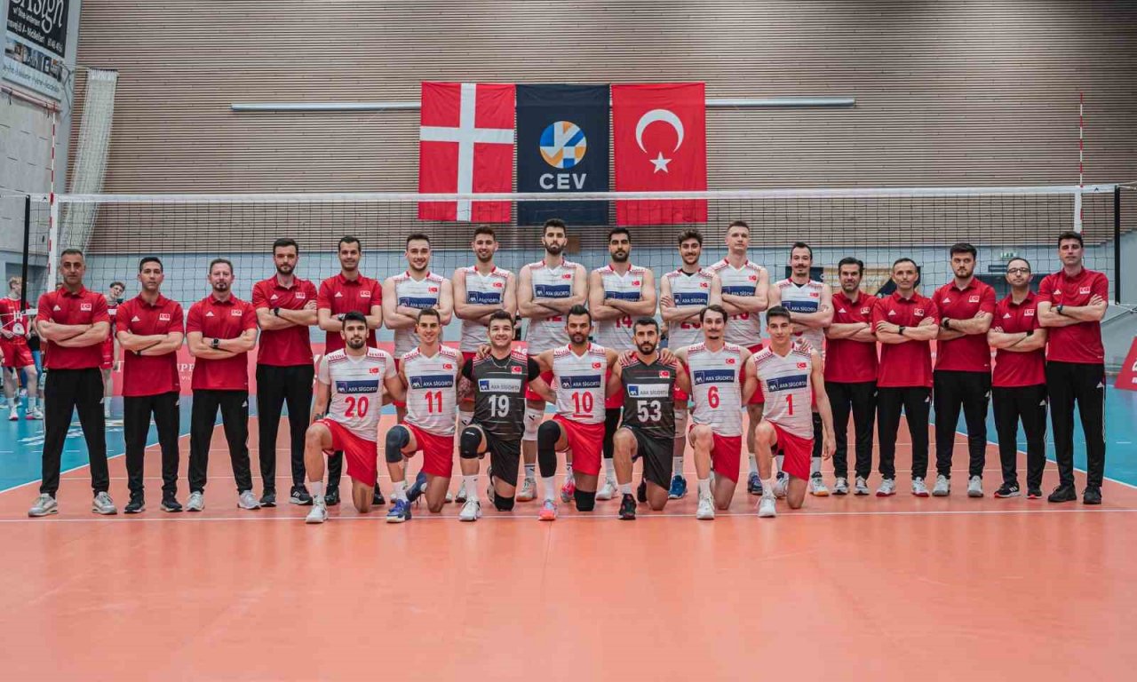 CEV Avrupa Altın Ligi: Danimarka: 0 - Türkiye: 3