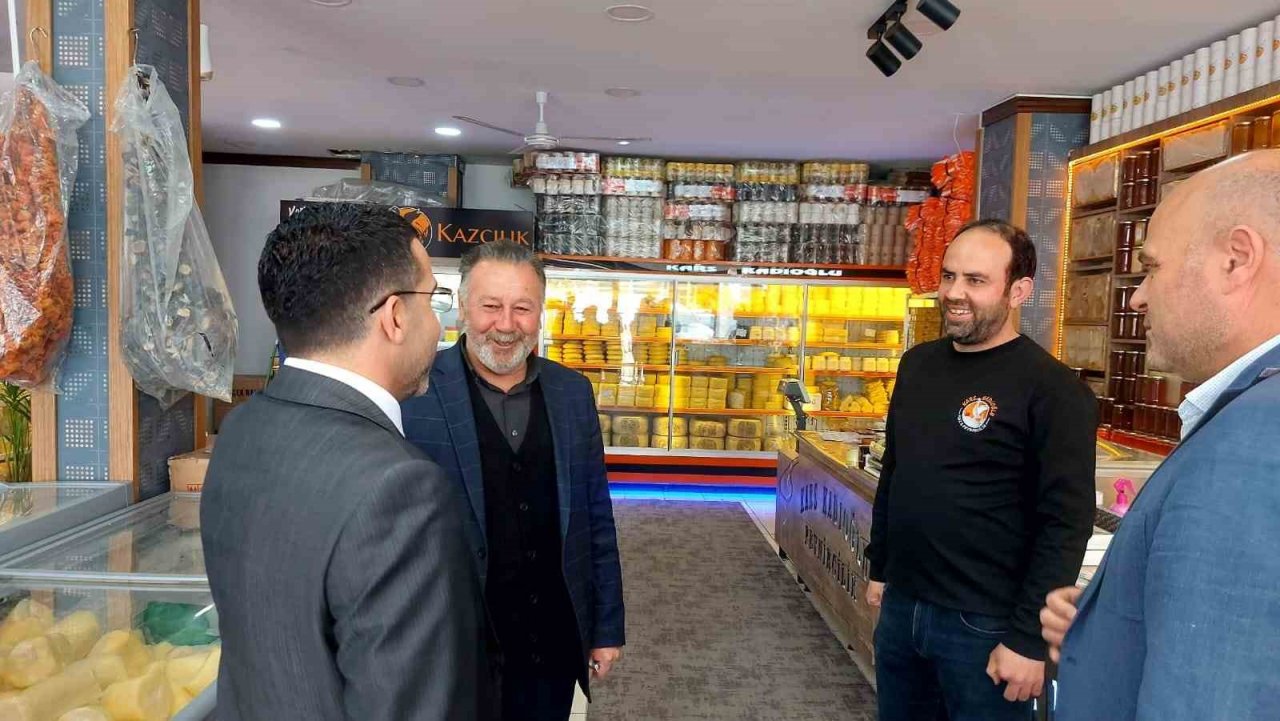 AK Parti Kars Milletvekili Çalkın’a yoğun ilgi