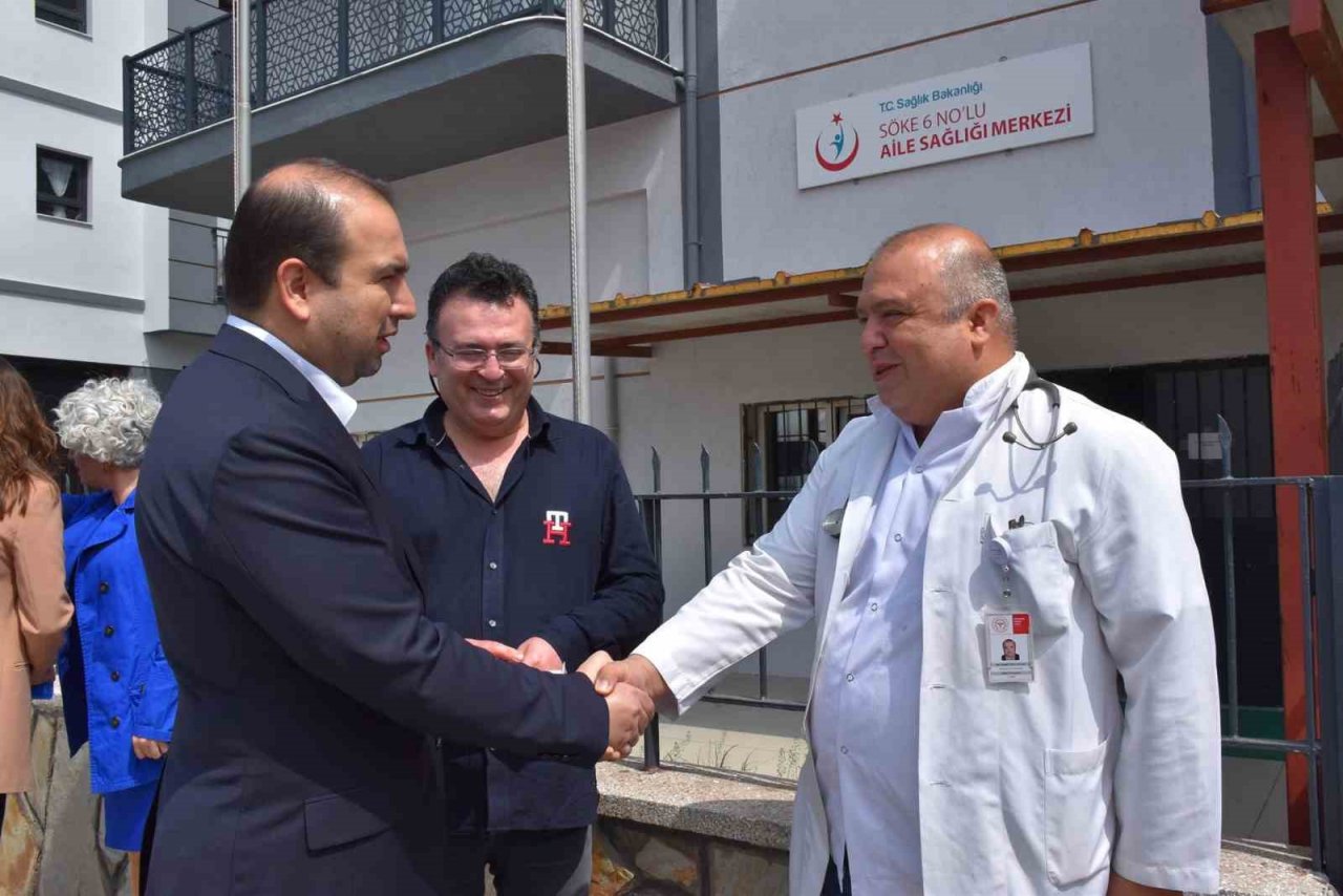 Aydın İl Sağlık Müdürü Şenkul, çalışmaları yerinde incelemeye devam ediyor