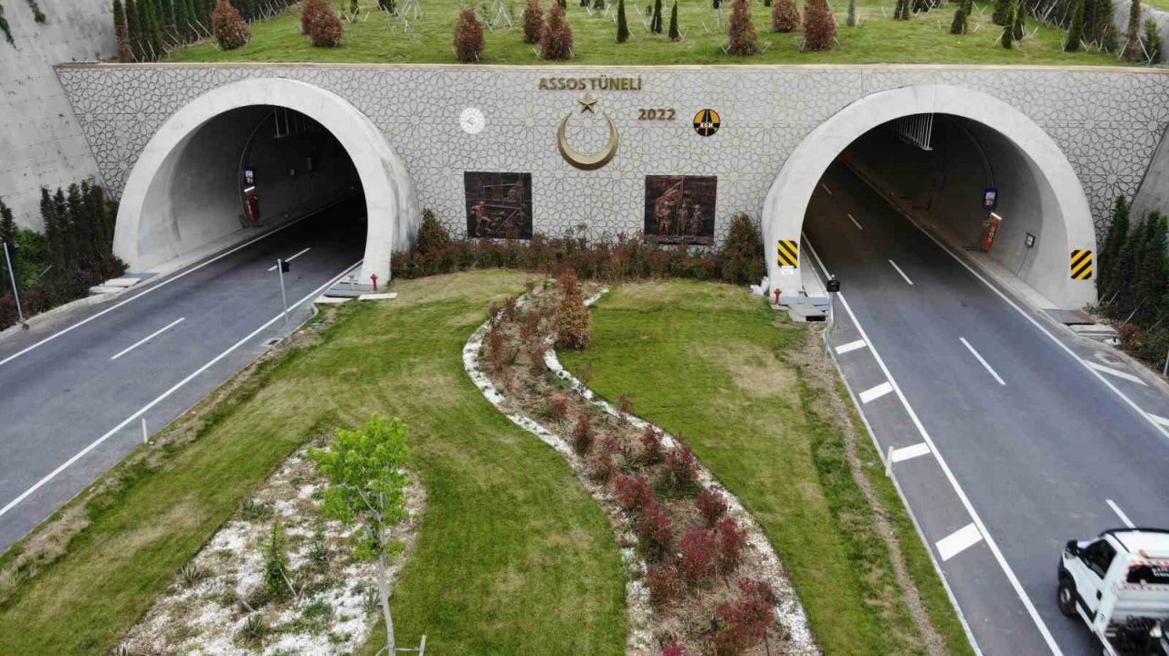 Asos ve Troya tünelleri bölge ekonomisini hızlandırdı