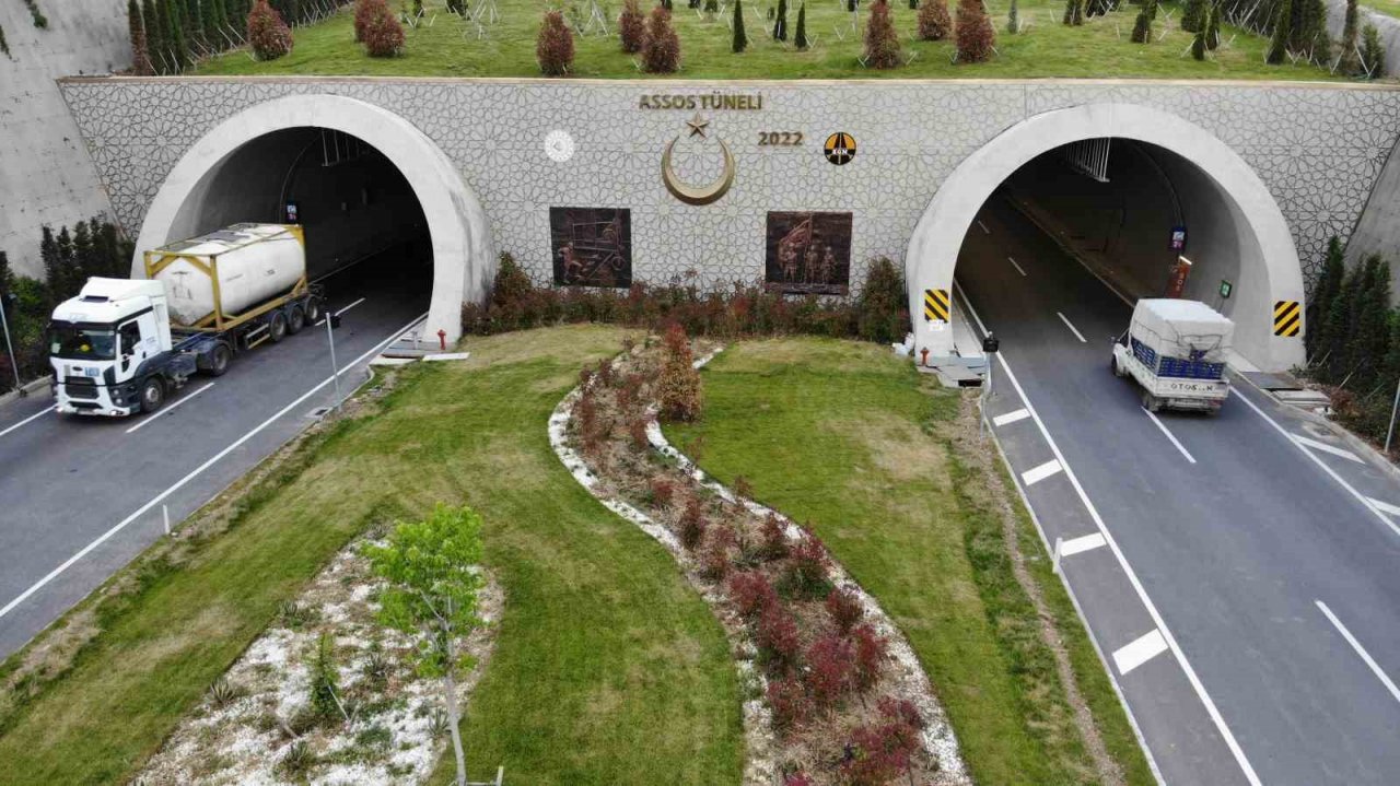 Asos ve Troya tünelleri bölge ekonomisini hızlandırdı