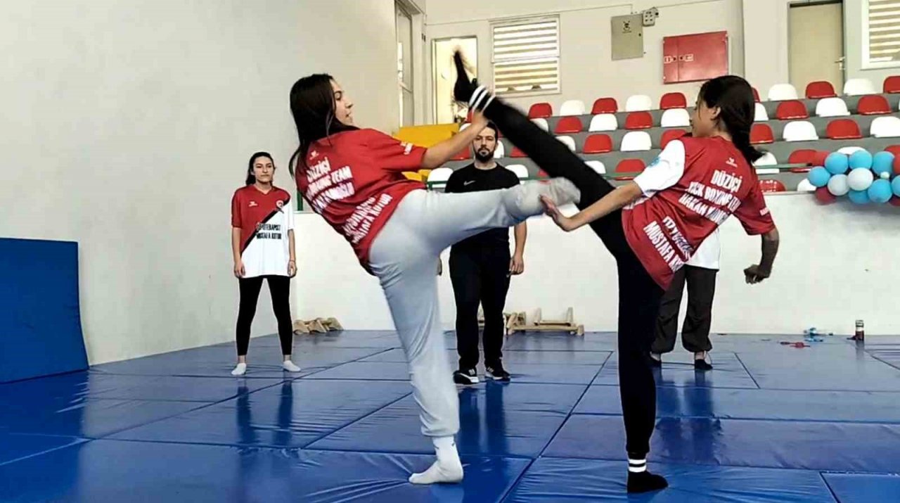 Depremzede sporcular, şampiyonluk kürsüsüne çıktı