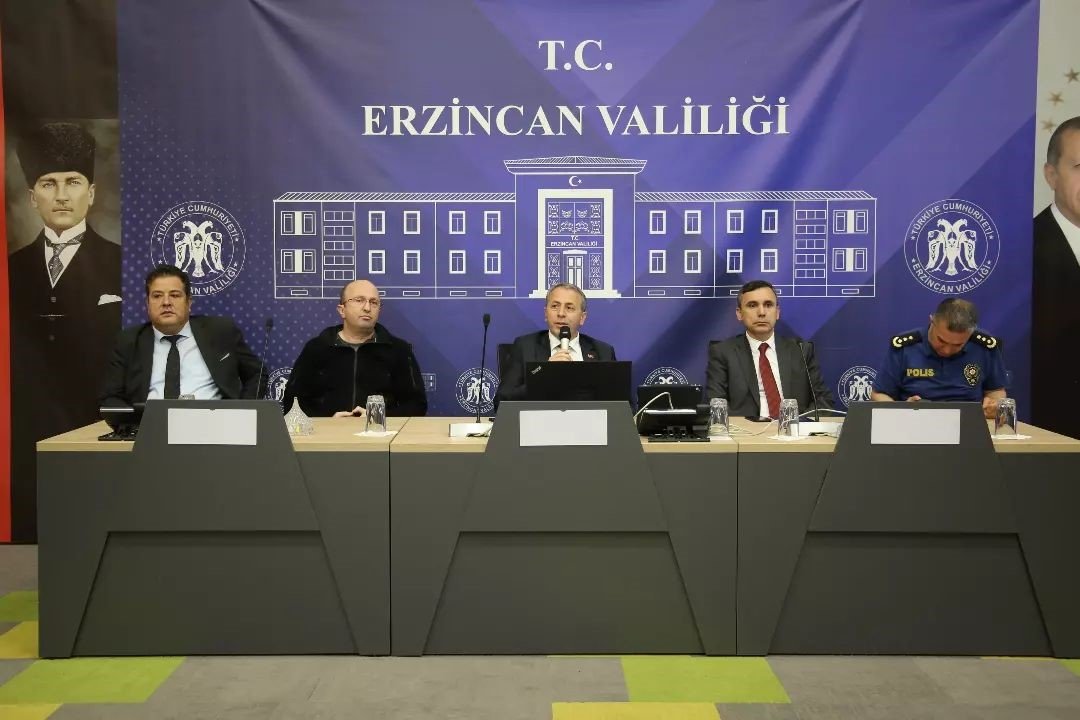Erzincan’da 2. tur için ‘Seçim Güvenliği’ toplantısı yapıldı