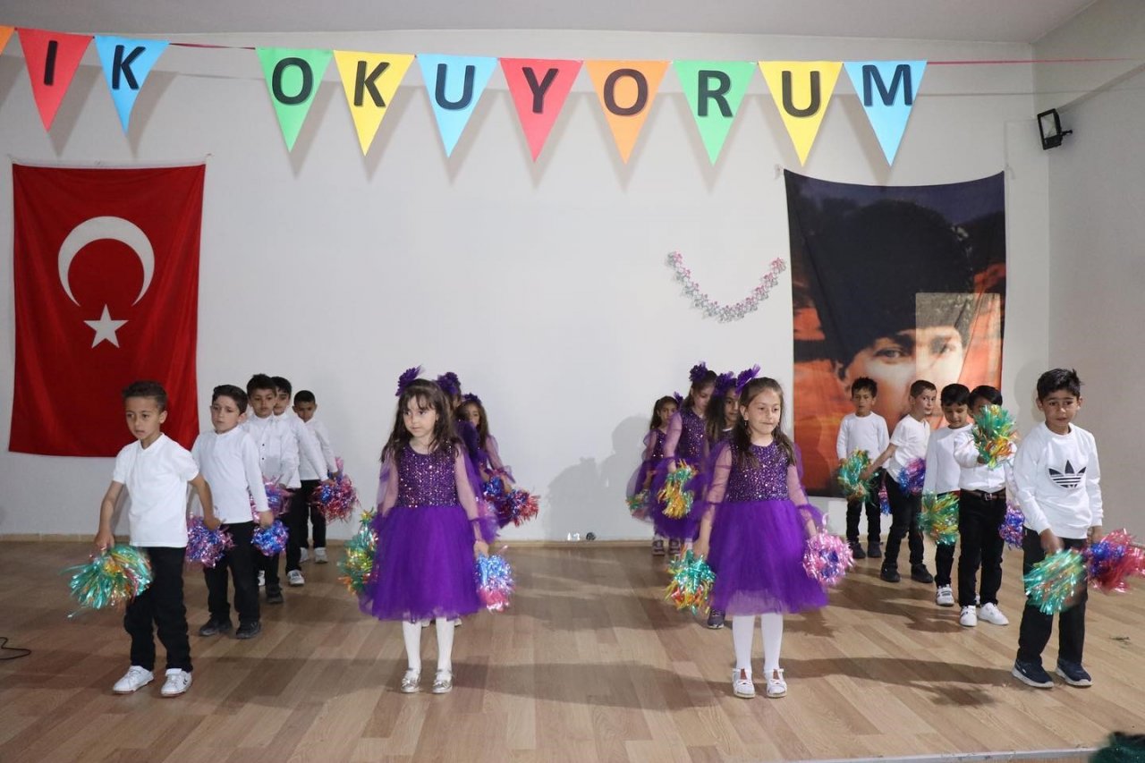 “Okuma Bayramı” etkinliğinde renkli görüntüler oluştu